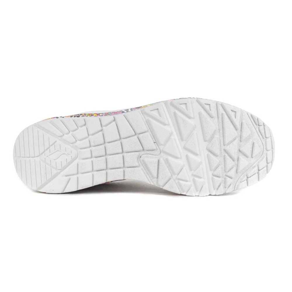 Skechers WOMEN'S 177959 JEN STARK: UNO Ravaged Love Multi Street Sneaker Sz 11 - Picture 4 of 6